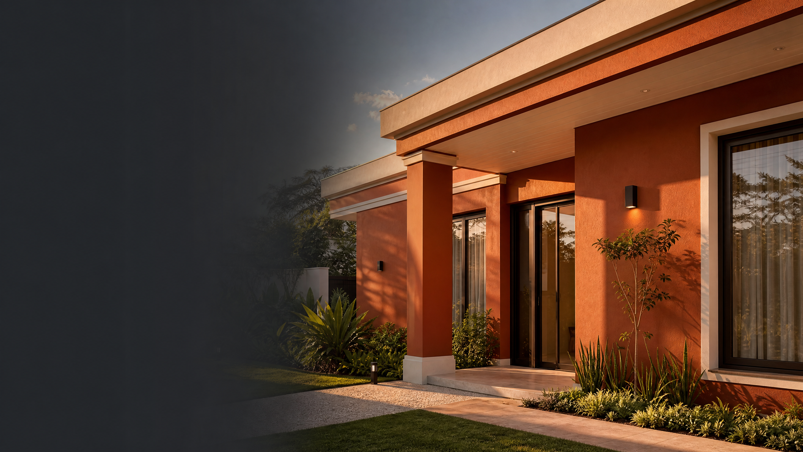 Fachada Residencial Contemporânea